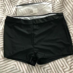 Rotita black swim shorts size XL NWT